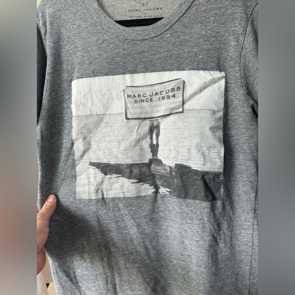 Y2K Marc Jacobs cotton graphic tshirt - Picture 2 of 5
